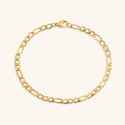 Gold Chain Bracelet | Durable Stainless Steel-Plated 14k Gold Design 6