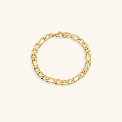 Gold Chain Bracelet | Durable Stainless Steel-Plated 14k Gold Design 8
