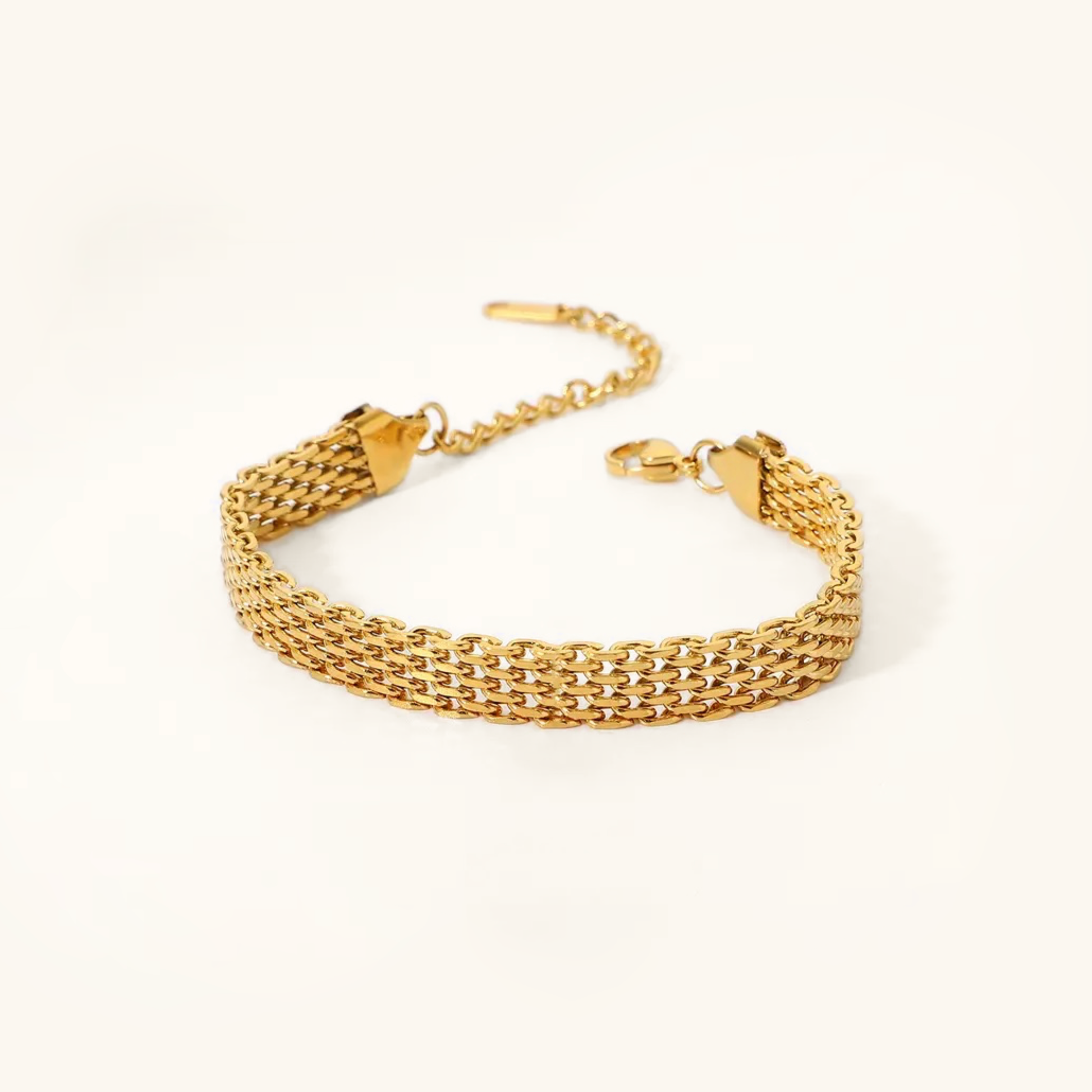 Gold Chain Bracelet | Elegant Multi-Chain Design, Waterproof & Hypoallergenic 0