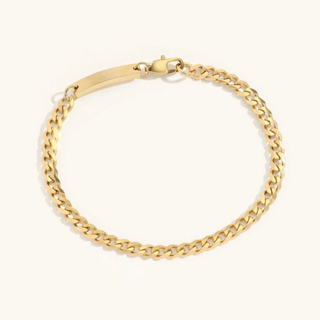 Gold Chain Bracelet | Hypoallergenic Stainless Steel with Timeless Elegance 0