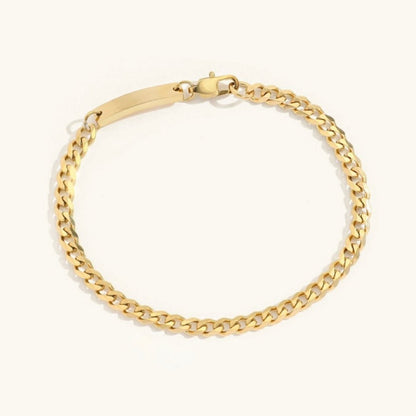 Gold Chain Bracelet | Hypoallergenic Stainless Steel with Timeless Elegance 0