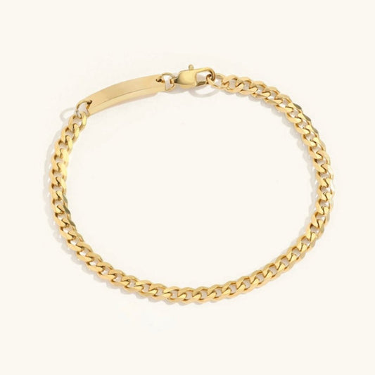 Gold Chain Bracelet | Hypoallergenic Stainless Steel with Timeless Elegance 0