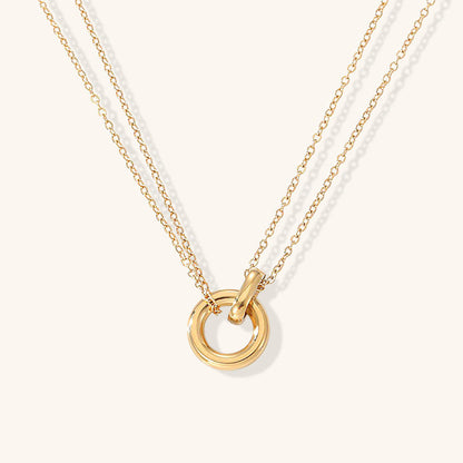 Gold Chain Necklace | 14k Gold-Plated Stylish Design with Extension 0