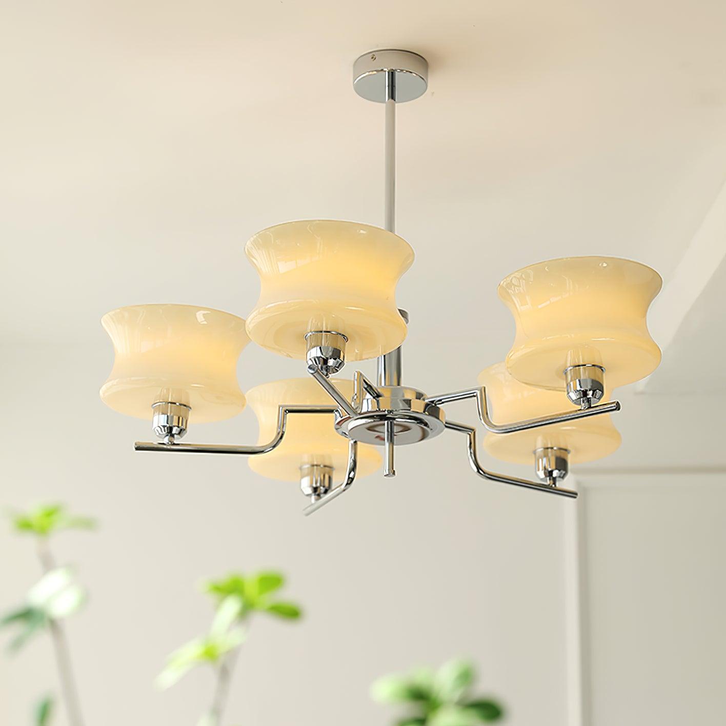 Gold Chandelier | Vintage Style Light for Dining Room or Living Space 11