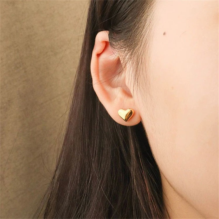 Gold Earrings | Ethically Sourced Stainless Steel with 14k Gold Finish 3