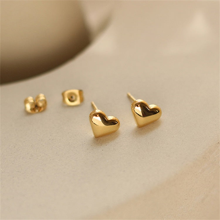 Gold Earrings | Ethically Sourced Stainless Steel with 14k Gold Finish 4
