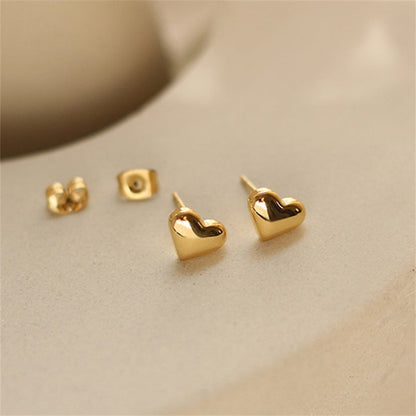 Gold Earrings | Ethically Sourced Stainless Steel with 14k Gold Finish 4