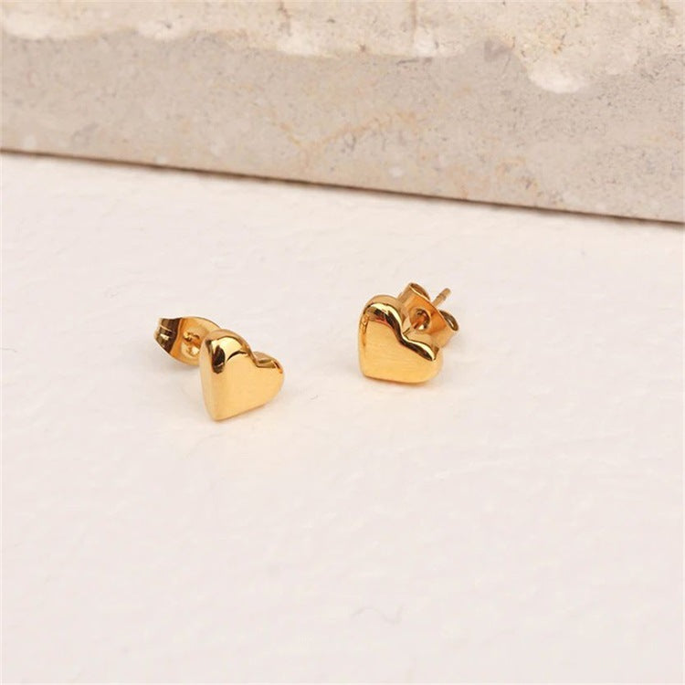 Gold Earrings | Ethically Sourced Stainless Steel with 14k Gold Finish 6