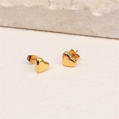 Gold Earrings | Ethically Sourced Stainless Steel with 14k Gold Finish 6