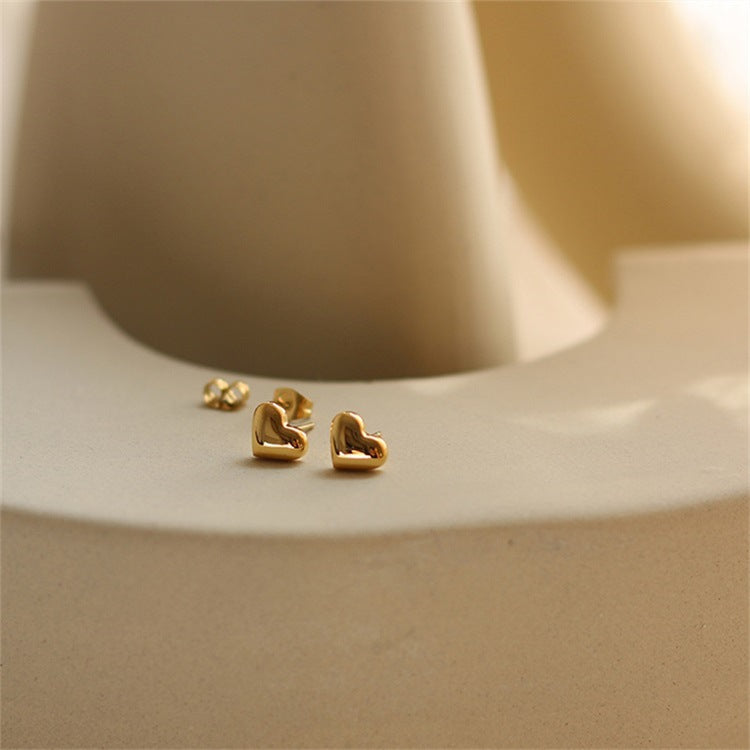 Gold Earrings | Ethically Sourced Stainless Steel with 14k Gold Finish 7