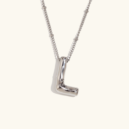 Gold Initial Necklace | Hypoallergenic 18k Gold-Plated Pendant 30