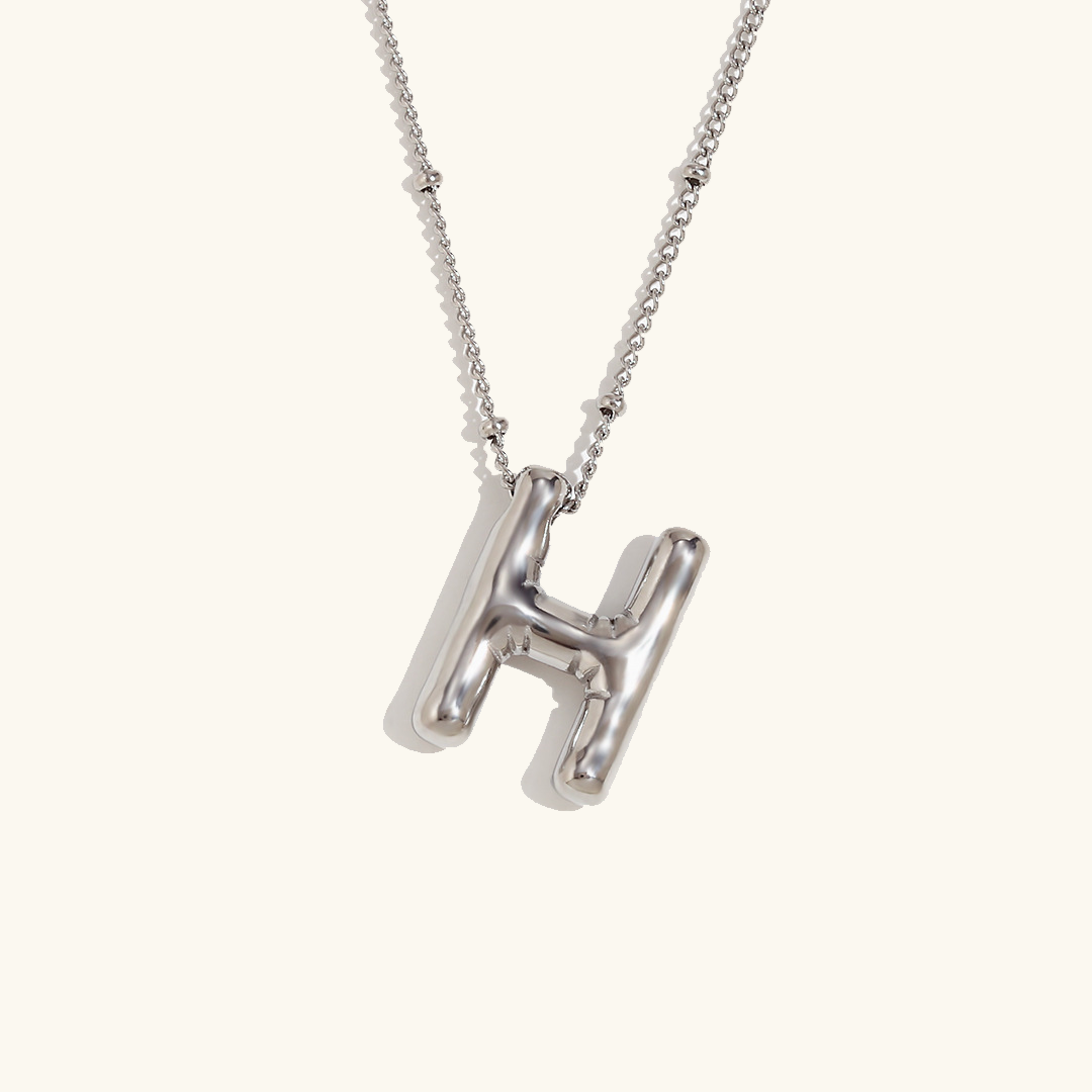 Gold Initial Necklace | Hypoallergenic 18k Gold-Plated Pendant 42