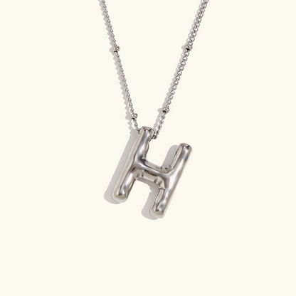 Gold Initial Necklace | Hypoallergenic 18k Gold-Plated Pendant 42