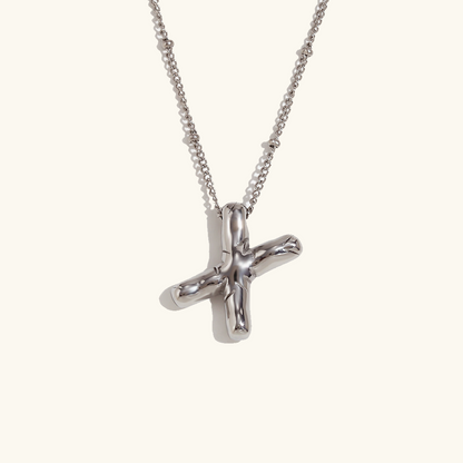 Gold Initial Necklace | Hypoallergenic 18k Gold-Plated Pendant 54