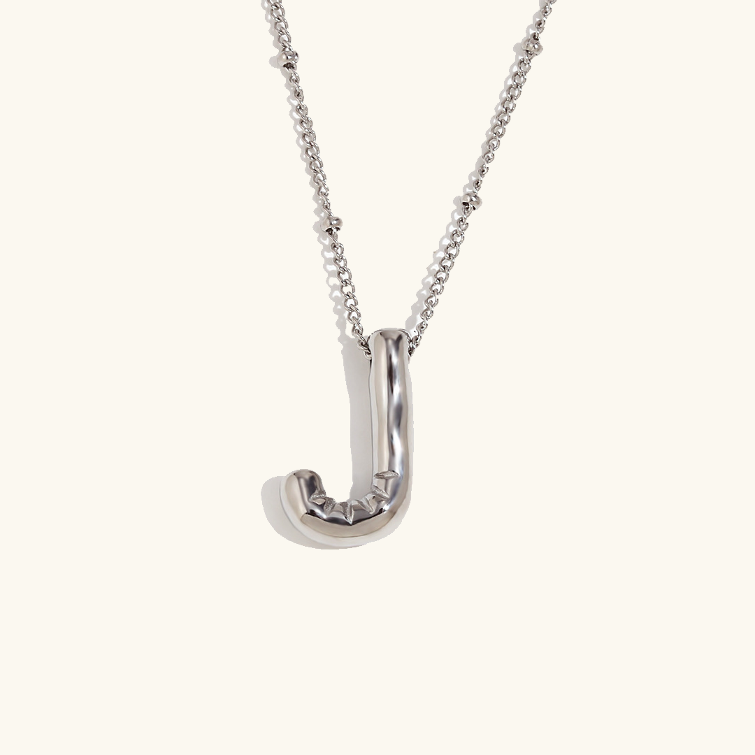 Gold Initial Necklace | Hypoallergenic 18k Gold-Plated Pendant 57