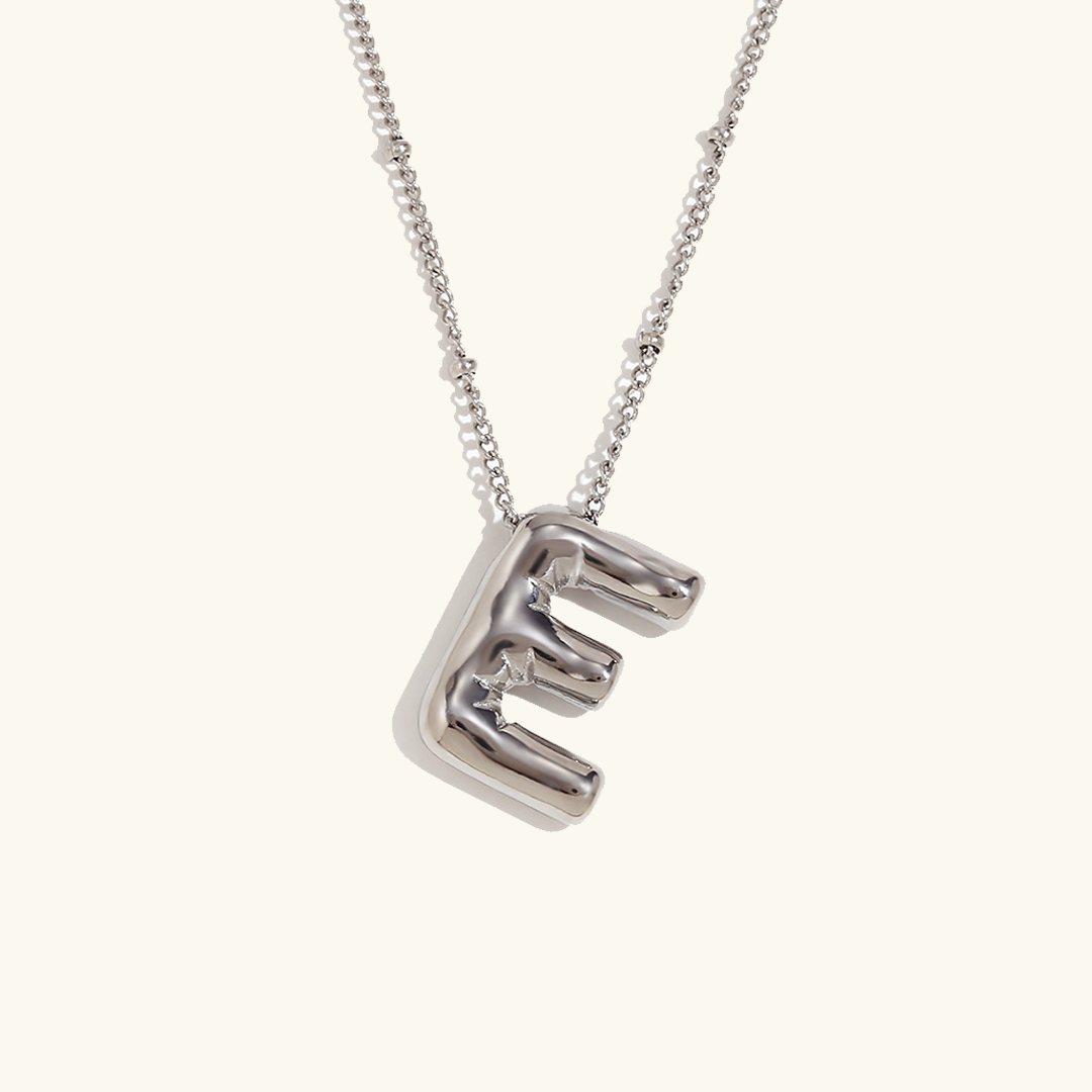 Gold Initial Necklace | Hypoallergenic 18k Gold-Plated Pendant 58