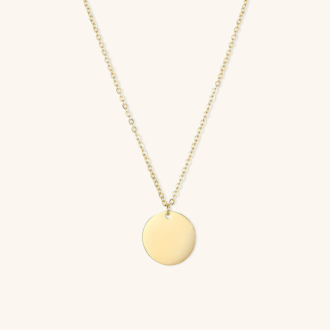 Gold Necklace | Durable Stainless Steel-Plated 14k Gold Chain with Adjustable Length 0