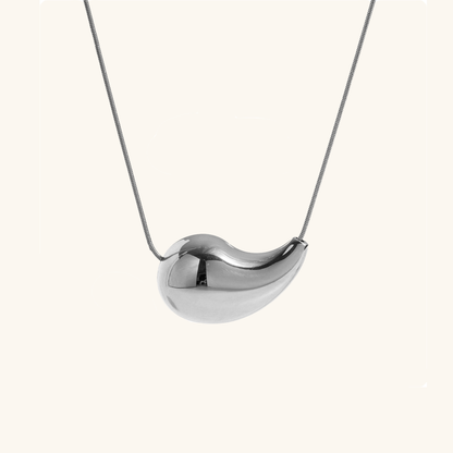 Gold Necklace | Hypoallergenic 18k Gold Plated Teardrop Design 2