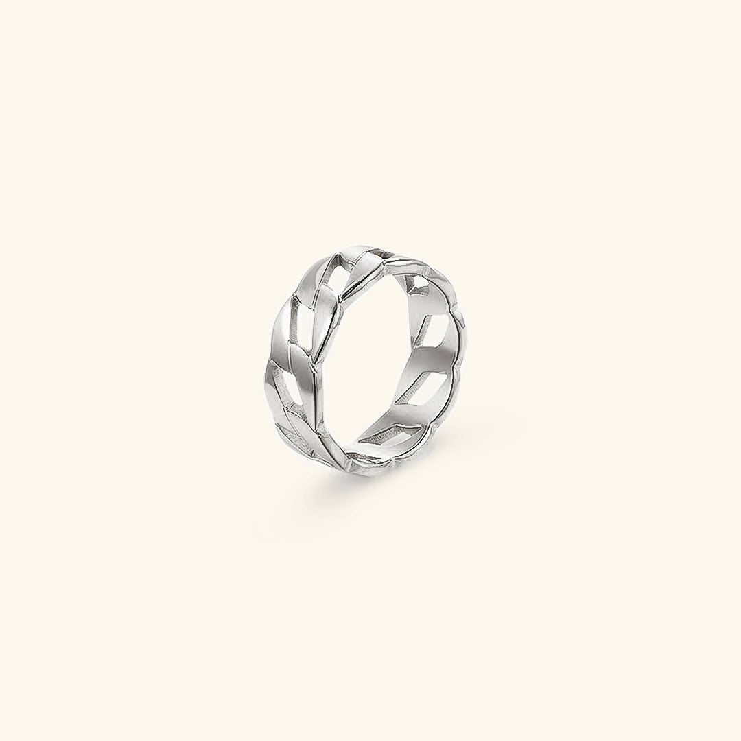 Gold Ring | Minimalist 14k Gold Plated Stainless Steel for Women 2