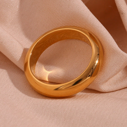 Gold Ring | Waterproof 18K Gold with Minimalist Design 6
