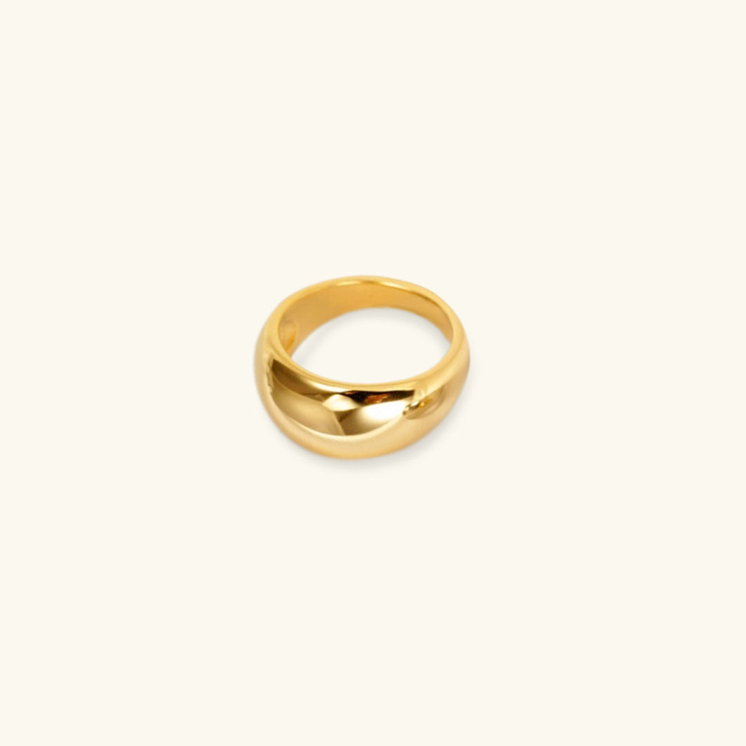 Gold Ring | Waterproof 18k Gold with Hypoallergenic Finish 0