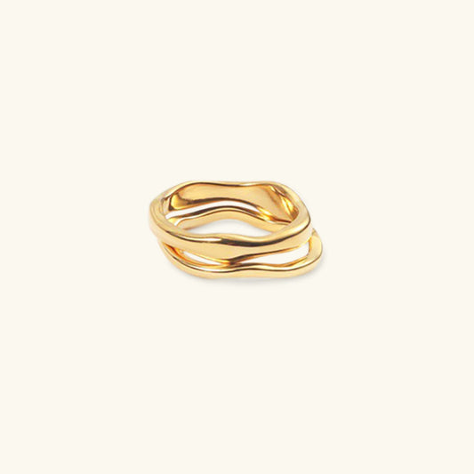 Gold Stacker Ring | Sleek Design with Ethically Sourced Materials 0