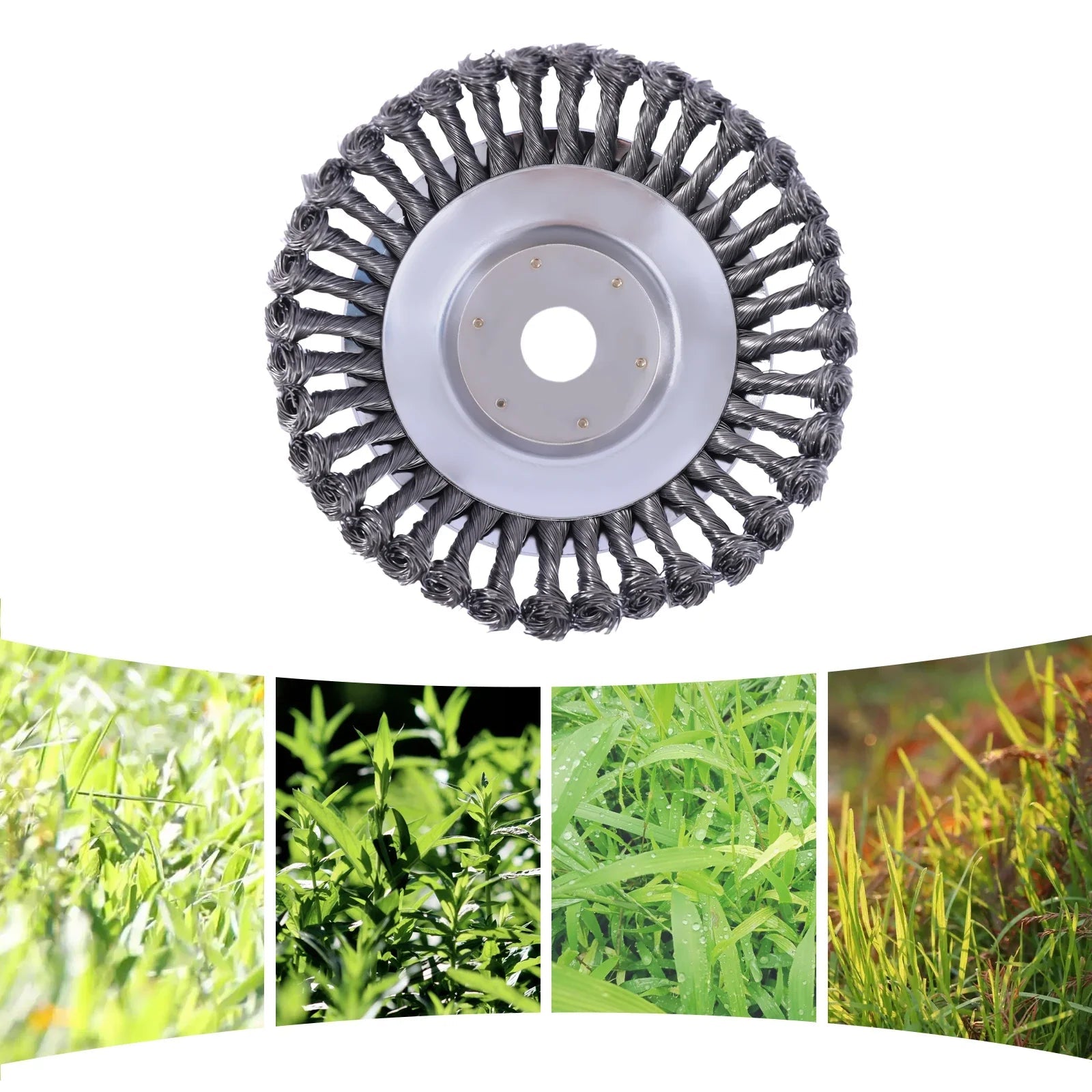 Grass Trimmer Head | Durable 15 cm Steel Wire for Efficient Weeding 4