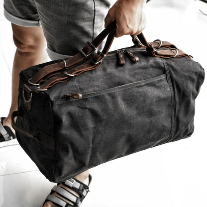 RODRICK | Waterproof Canvas Weekend Duffle Bag