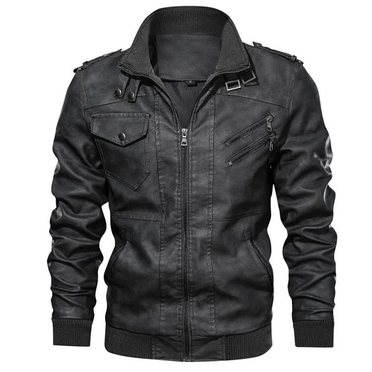 BOSS | Eco-Leather Biker Jacket