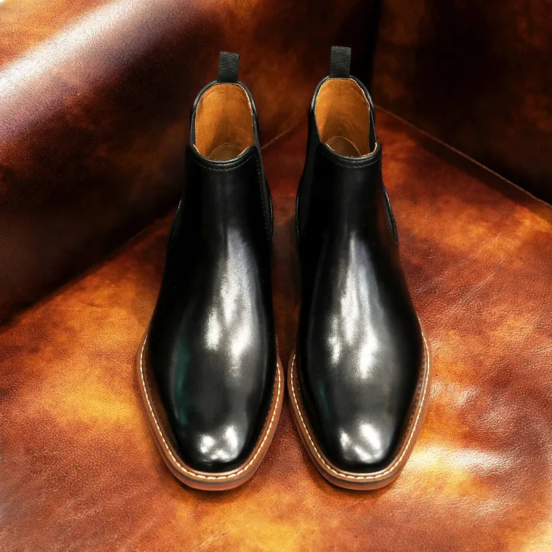 ASHER | Chelsea-Boot aus Leder