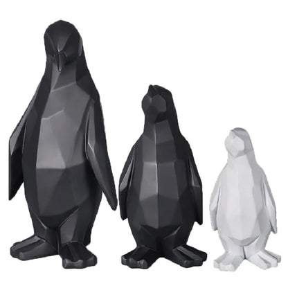 Nordische Pinguinstatue