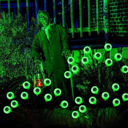 Halloween Outdoor Solar Lights | Spooky Eyeball Decor with Two Modes 1
