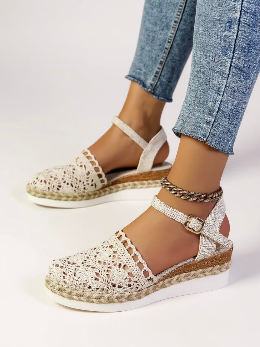 Handcrafted Crochet Platform Sandals | Comfortable Boho Chic Summer Footwear for Women 6
