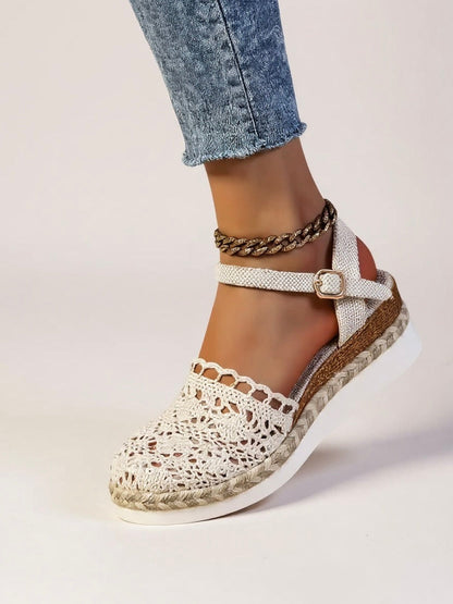 Handcrafted Crochet Platform Sandals | Comfortable Boho Chic Summer Footwear for Women 8