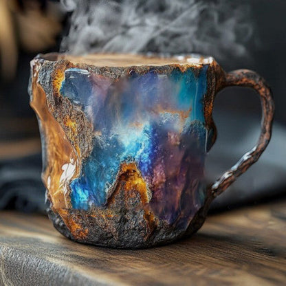 Handcrafted Mineral Crystal Mug | Unique Design with Insulating Properties 1