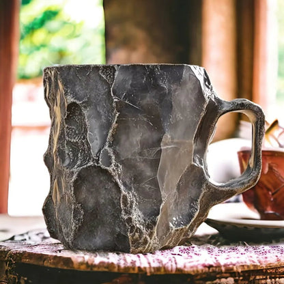 Handcrafted Mineral Crystal Mug | Unique Insulated Design for Hot & Cold Beverages 4