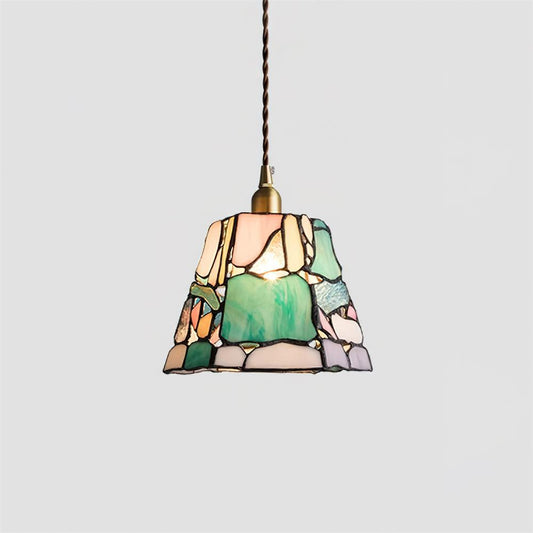 Handcrafted Stained Glass Pendant Lamp | Elegant Kitchen Pendant Lighting 0