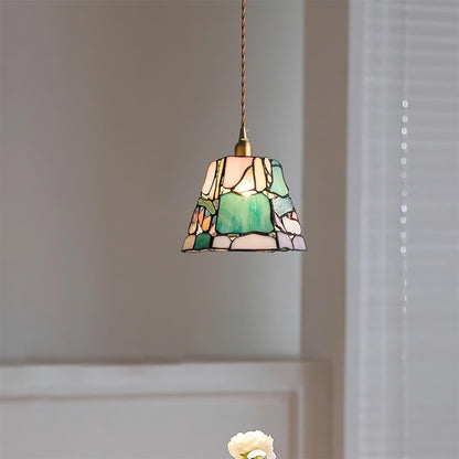 Handcrafted Stained Glass Pendant Lamp | Elegant Kitchen Pendant Lighting 3