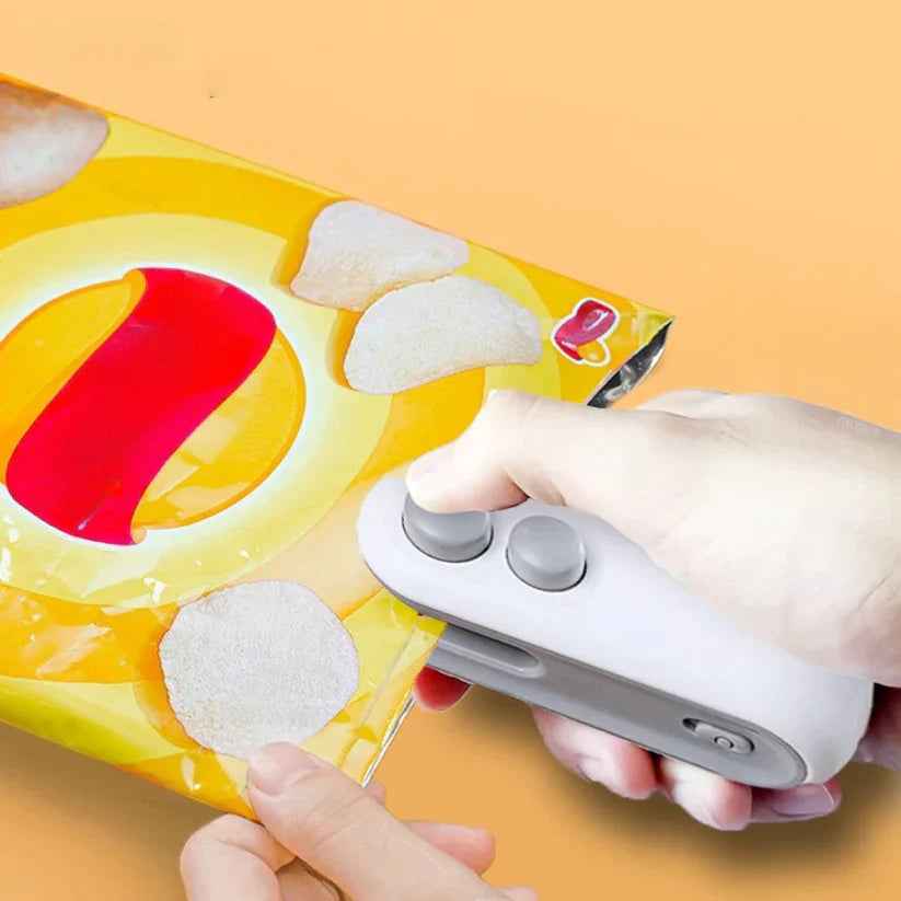 Handheld Food Sealer | Compact 2-in-1 Tool for Airtight Freshness 2