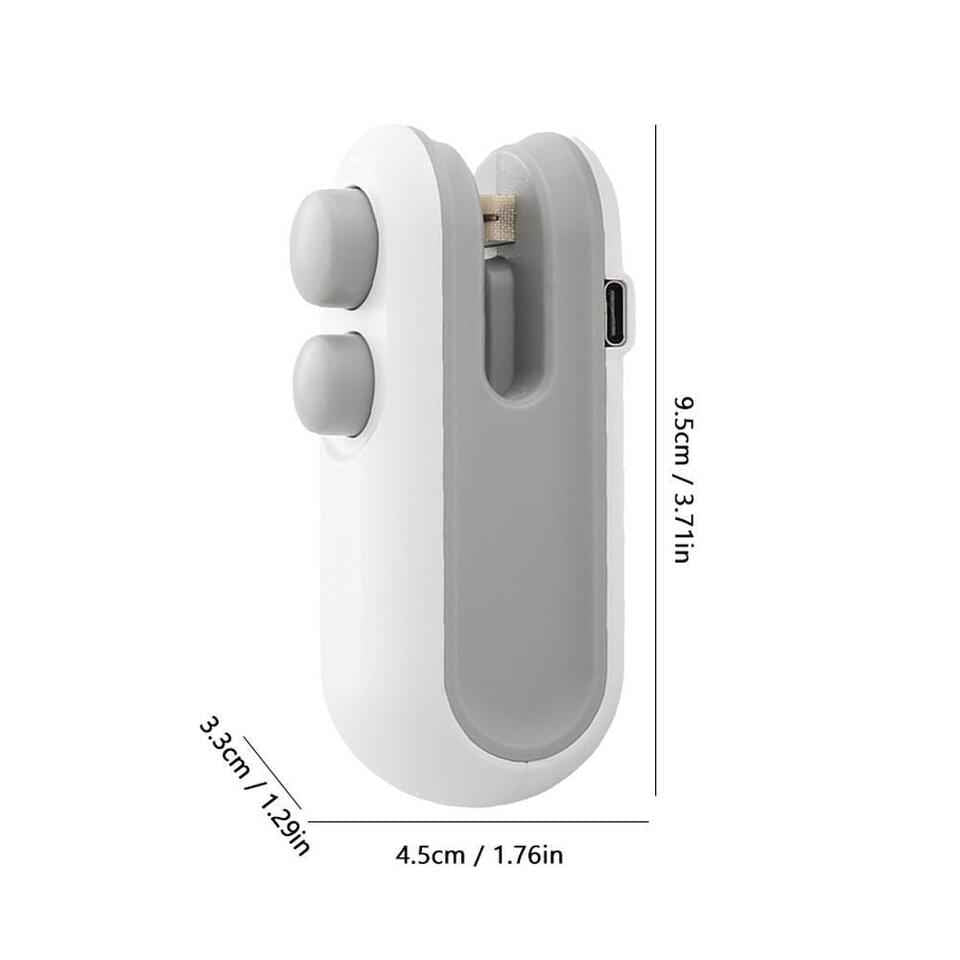Handheld Food Sealer | Compact 2-in-1 Tool for Airtight Freshness 4
