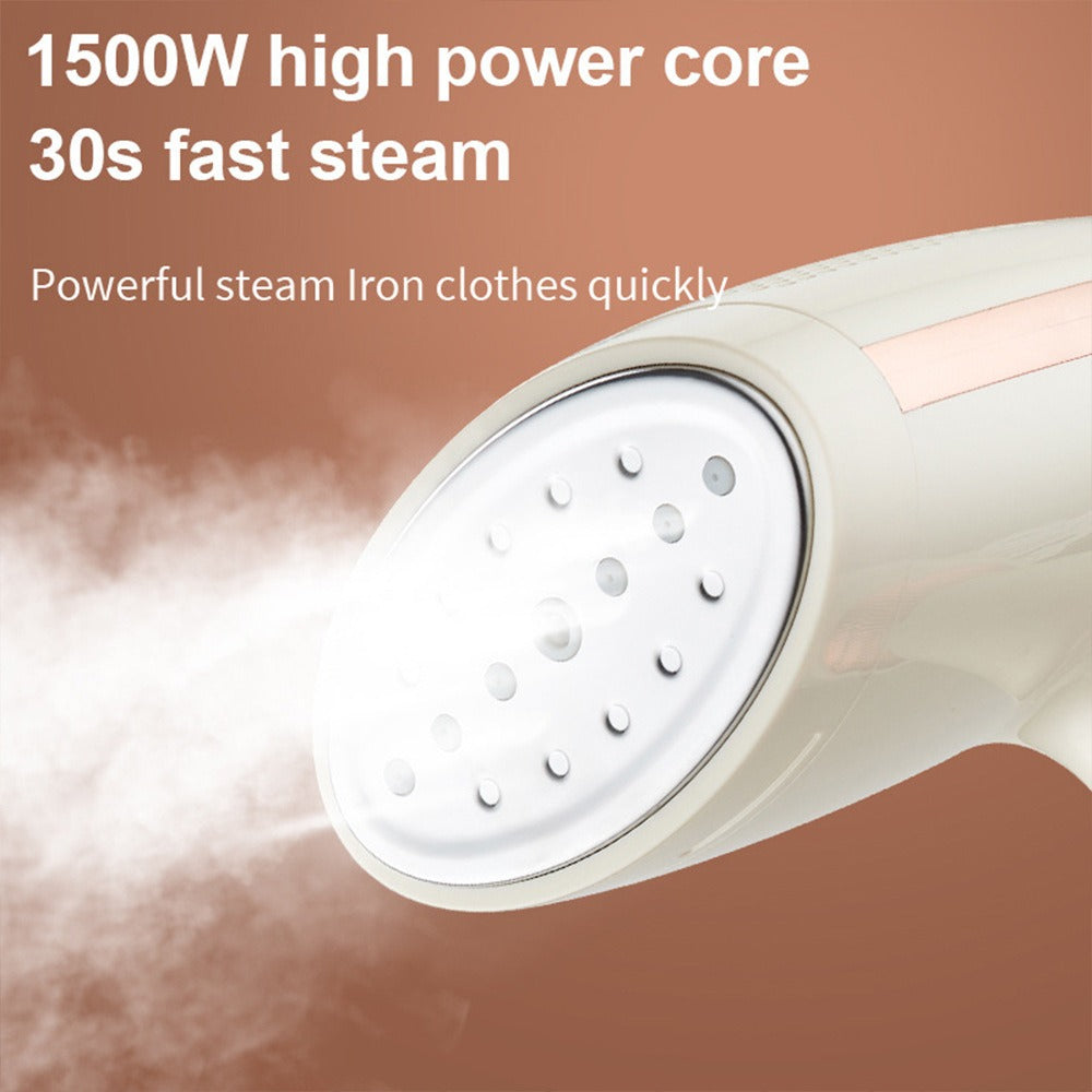Handheld Travel Garment Steamer | 2-in-1 Quick Heat-Up for Wrinkle-Free Clothes 2