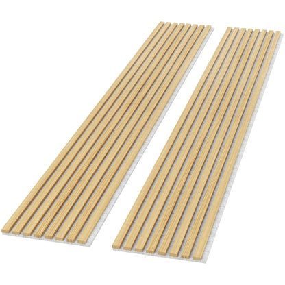 Hausvita Akustische Massivholz Lamellenwandpaneele (2 Paneele pro Karton) - Großhandel