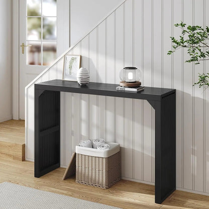 Hausvita HiKingQueens 35" matbänk, inomhus träbänk för hall, vardagsrum, kök och sovrum (natur, lång bänk)