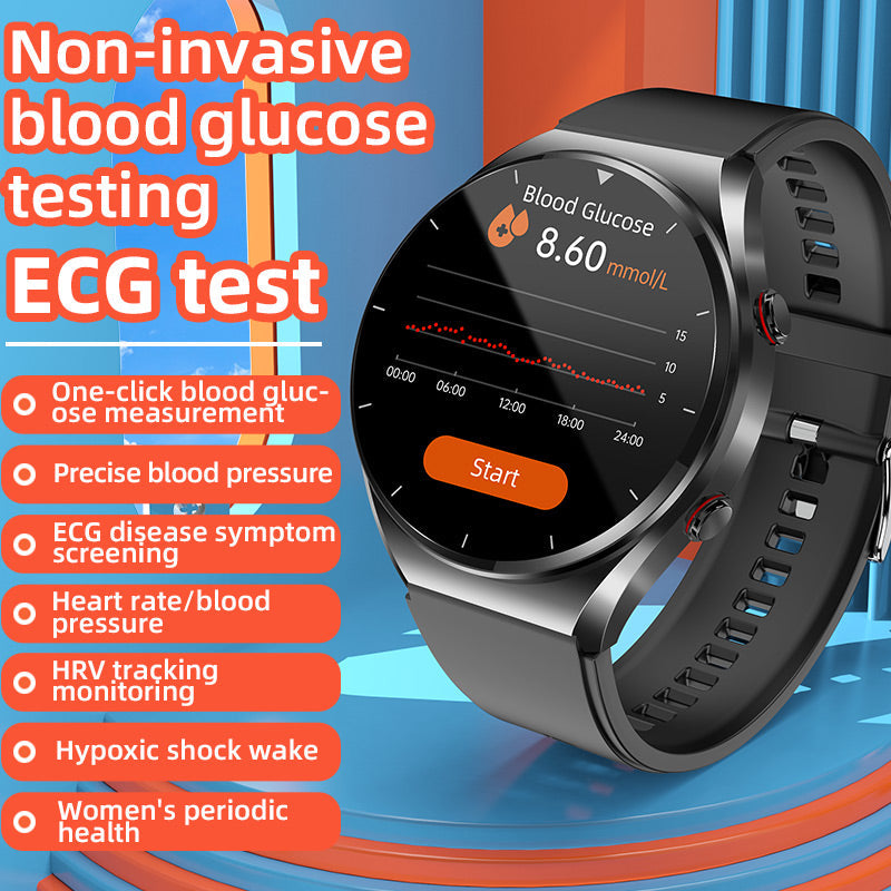 Health Smart Watch | One-Click Blood Sugar and Heart Monitor 4