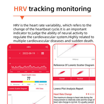 Health Smart Watch | One-Click Blood Sugar and Heart Monitor 5