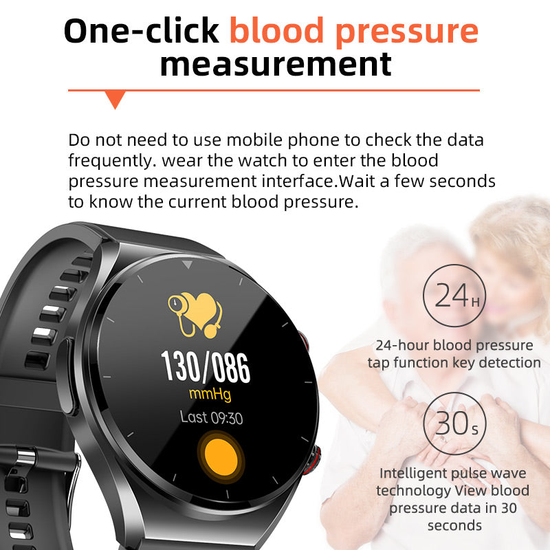 Health Smart Watch | One-Click Blood Sugar and Heart Monitor 8