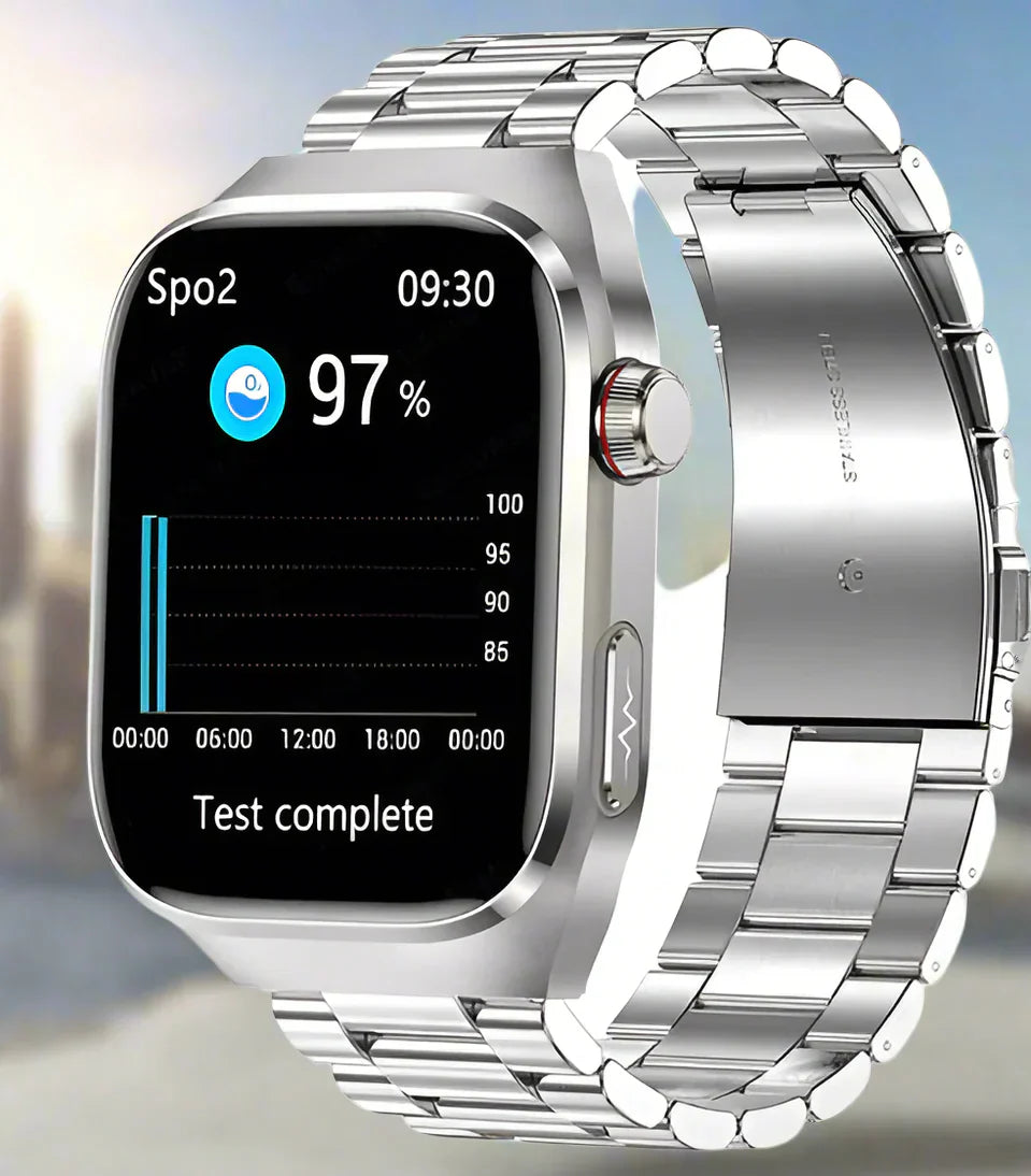 Health Smartwatch | ECG & Blood Sugar Monitoring with AMOLED Display 6