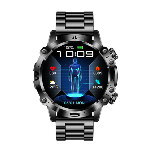 Health Sports Watch | ECG Monitoring with Blood Pressure and Sugar Tracking 0