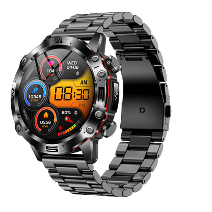 Health Sports Watch | ECG Monitoring with Blood Pressure and Sugar Tracking 1