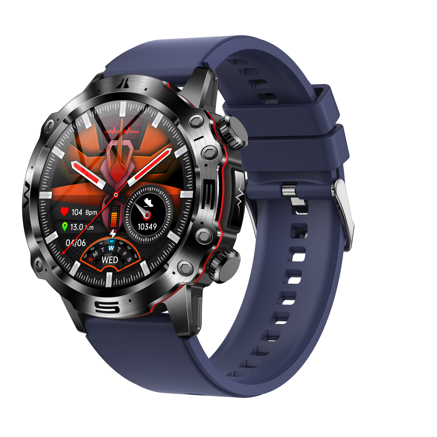 Health Sports Watch | ECG Monitoring with Blood Pressure and Sugar Tracking 3